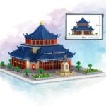 Lezi 8193 World Architecture Sun Yat-sen Memorial Hall Statue Palace Mini Diamond Blocks Bricks Building Toy for Children no Box 3