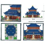 Lezi 8193 World Architecture Sun Yat-sen Memorial Hall Statue Palace Mini Diamond Blocks Bricks Building Toy for Children no Box 5