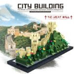Lezi 8013 World Architecture China Ancient Great Wall Tree Flower 3D Mini Diamond Blocks Bricks Building Toy for Children no Box 4