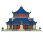 Lezi 8193 World Architecture Sun Yat-sen Memorial Hall Statue Palace Mini Diamond Blocks Bricks Building Toy for Children no Box 4