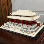 Lezi 8049 World Architecture Hall of Supreme Harmony Taihe Palace 3D Mini Diamond Blocks Bricks Building Toy for Children no Box 3