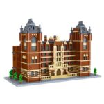 Lezi 8035 World Architecture Royal College of Music School Model DIY Mini Diamond Blocks Bricks Building Toy for Children no Box 6
