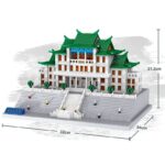 Lezi 8201 World Architecture Xiamen University Assembly Hall Light Mini Diamond Blocks Bricks Building Toy for Children no Box 4