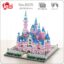 Lezi 8025 World Architecture Pink Dream Garden Castle Amusement Park Mini Diamond Blocks Bricks Building Toy for Children no Box 1