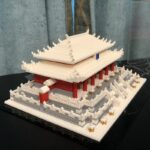 Lezi 8049 World Architecture Hall of Supreme Harmony Taihe Palace 3D Mini Diamond Blocks Bricks Building Toy for Children no Box 6