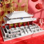 Lezi 8049 World Architecture Hall of Supreme Harmony Taihe Palace 3D Mini Diamond Blocks Bricks Building Toy for Children no Box 2