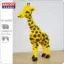 Balody 16065 Animal World Yellow Giraffe Deer Stand Pet 3D Model DIY Mini Diamond Blocks Bricks Building Toy for Children 1