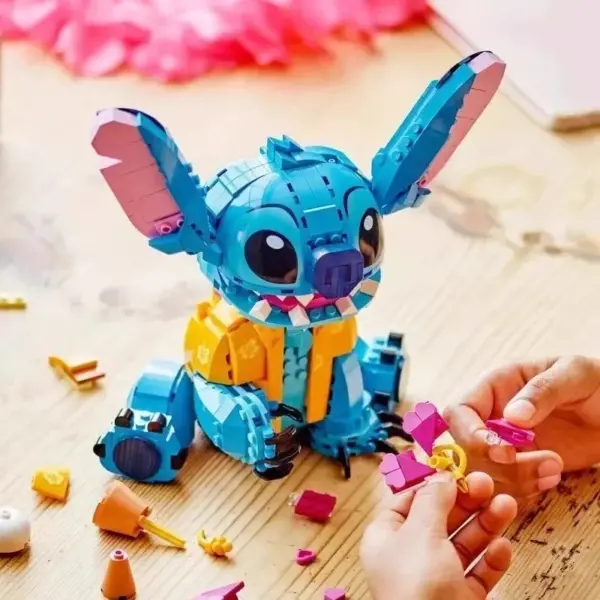 Kawaii Stitch Building Bricks – Compatible with 43249 Perfect Gift for Boys & Girls 5