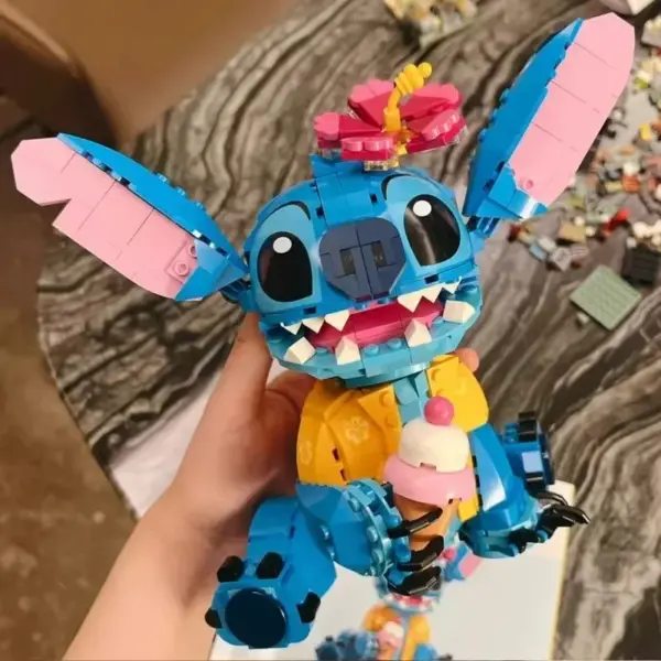 Kawaii Stitch Building Bricks – Compatible with 43249 Perfect Gift for Boys & Girls 2