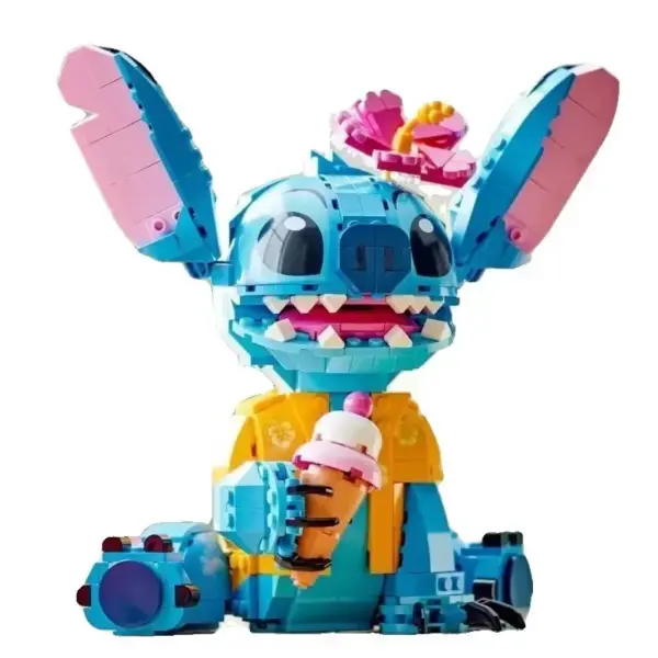 Kawaii Stitch Building Bricks – Compatible with 43249 Perfect Gift for Boys & Girls 6