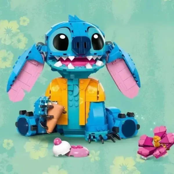 Kawaii Stitch Building Bricks – Compatible with 43249 Perfect Gift for Boys & Girls 3