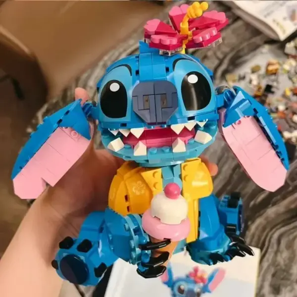 Kawaii Stitch Building Bricks – Compatible with 43249 Perfect Gift for Boys & Girls 1